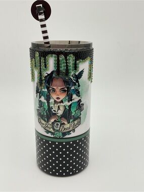 Custom Tumbler Embellished Wednesday Style